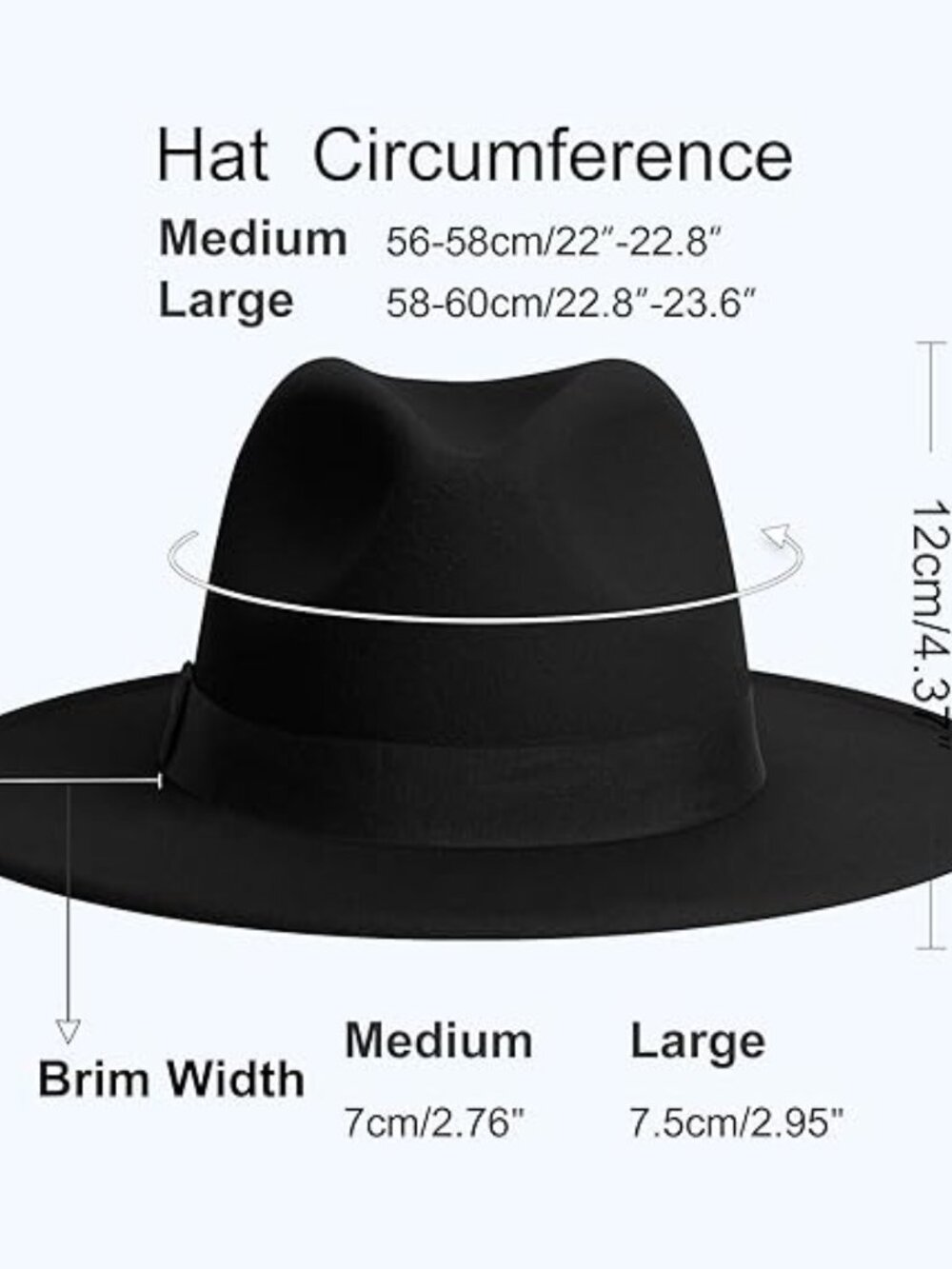 fedora-black-58-budai-black-fangkuai